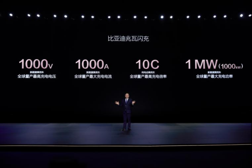 比亚迪超级e平台 兆瓦闪充开启油电同速