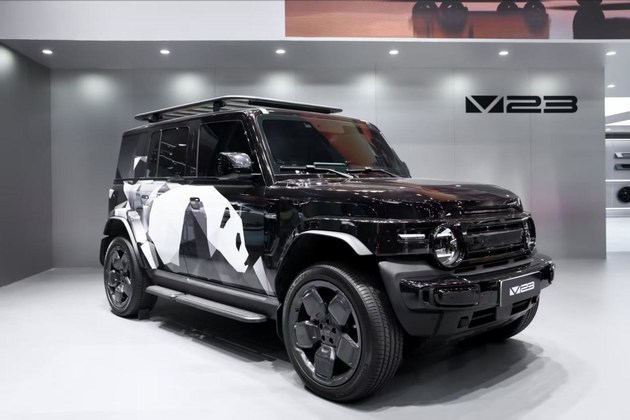 iCAR V23赛博版迎来首秀 V23多版型家族集体亮相