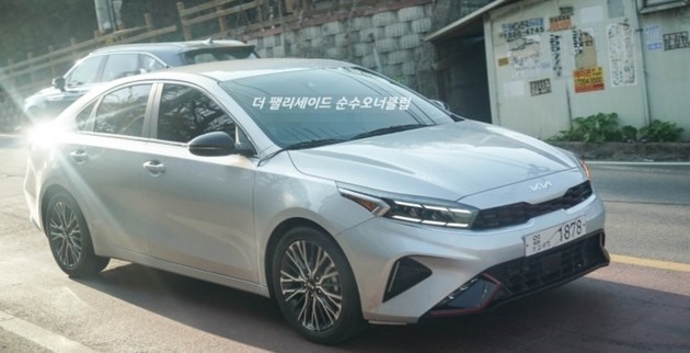 起亚全新K3谍照图曝光 将搭载1.6T发动机