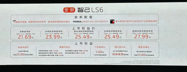 全新智己LS6上市 XXXX